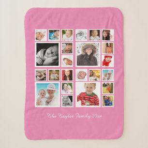 FotoCollage Personalisiert Sherpadecke