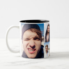 FotoCollage setzt das Gesicht auf eine Tasse