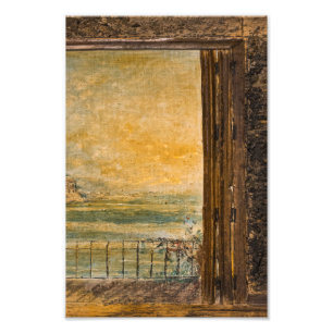 Fotodruck - Meerblick Acryl auf Holzmalerei