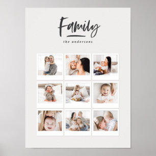 Fotodruck mit mehreren Fotos Poster