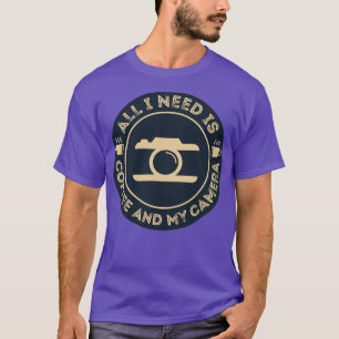 Fotograf Alles was ich brauche ist Kaffee und mein T-Shirt