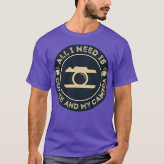 Fotograf Alles was ich brauche ist Kaffee und mein T-Shirt