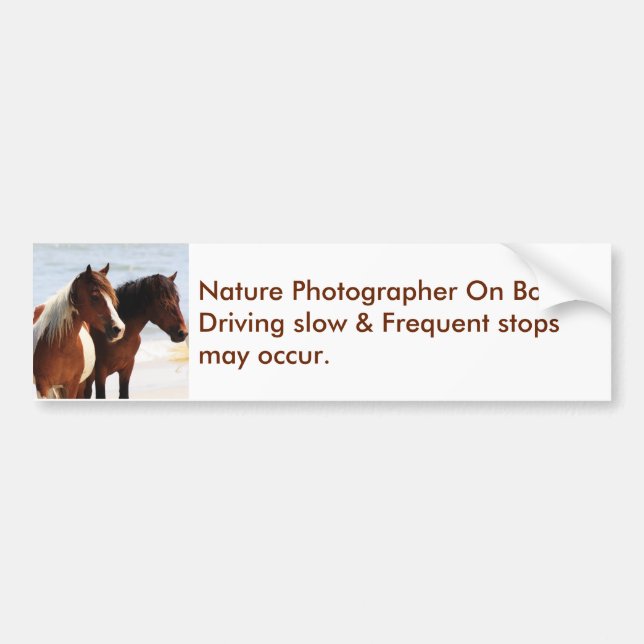 Fotograf an Bord des Autoaufklebers Autoaufkleber (Vorne)