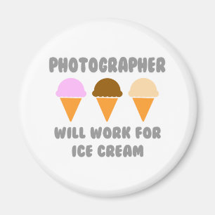Fotograf... arbeitet für Eis Magnet