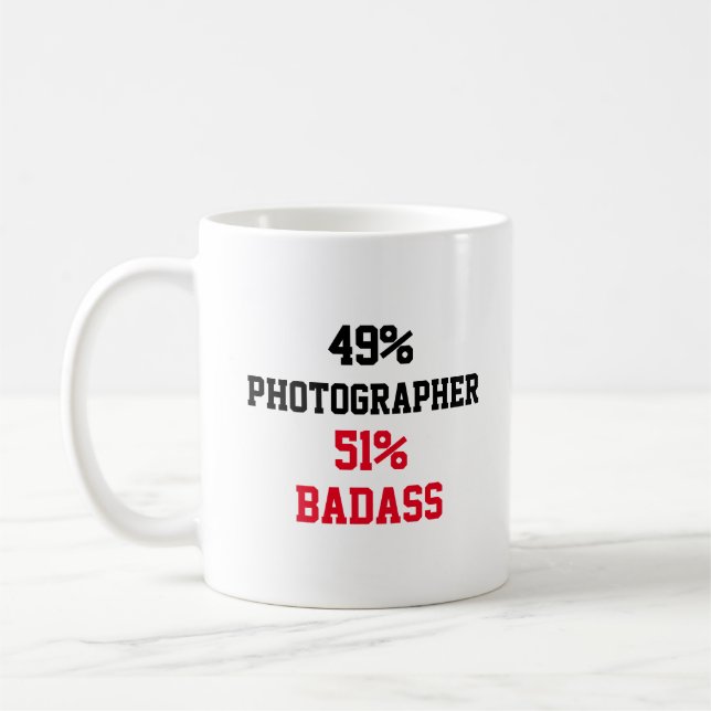 Fotograf Badass Kaffeetasse (Links)