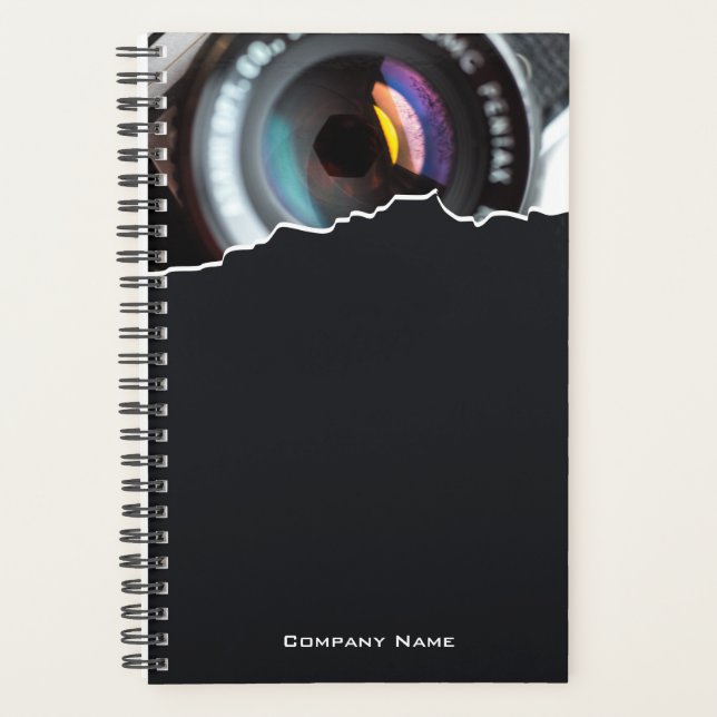 Fotograf Black Promotion Planner Planer (Vorderseite)