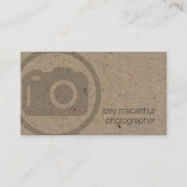 Fotograf Camera Icon Film Fotografie Visitenkarte