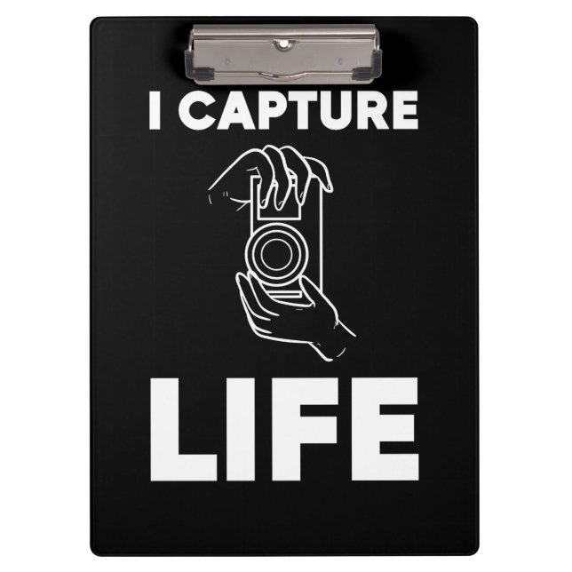 Fotograf Capture Life Klemmbrett (Vorderseite)