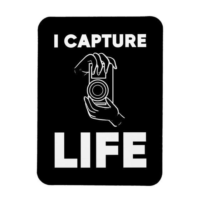 Fotograf Capture Life Magnet (Vertikal)