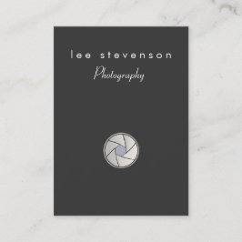 Fotograf Chubby Business Card Visitenkarte