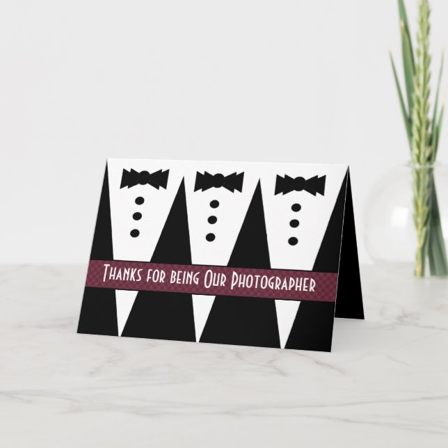 Fotograf Danke - Three Tuxedos (Vorderseite)