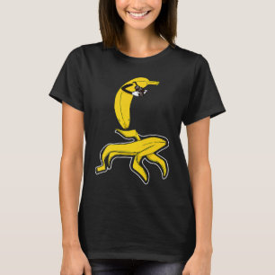 Fotograf der Kriminalszene mit Bananenopfer T-Shirt
