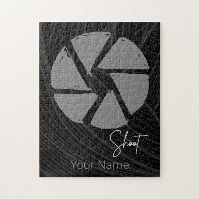 Fotograf Design Vintage Blende Retrokamera (Vertikal)