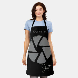 Fotograf Design Vintage Blende Retrokamera Schürze