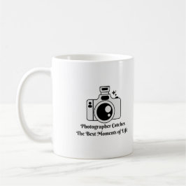 Fotograf fängt die besten Momente des Lebens ein Kaffeetasse