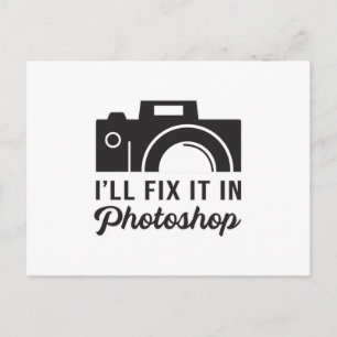 Fotograf Fotografie Lens Funny Gift Idee Postkarte