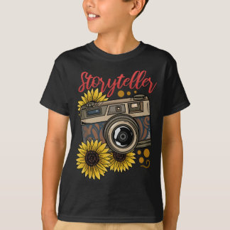 Fotograf Fotografie Storyteller Camera Geschenk T-Shirt