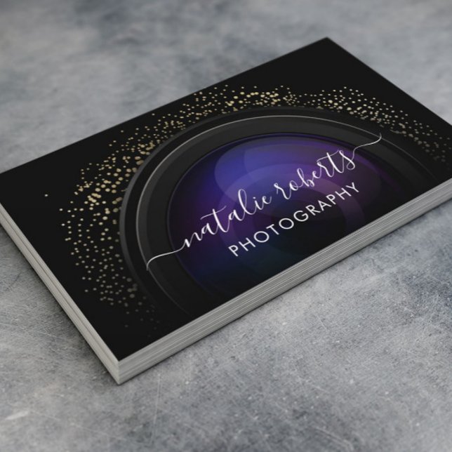 Fotograf Fotografie Typografie Visitenkarte (Von Creator hochgeladen)