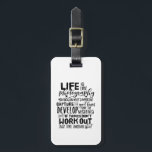 Fotograf für Inspiration-Biozid-Fotografie Gepäckanhänger<br><div class="desc">Das Leben ist wie Fotografie. Entwickeln Sie sich aus den Negativen. Inspiration und motivierend Angebot für Fotografen. Coole Vintage und Retro Typografie-Ware für diejenigen, die Liebe nehmen Fotos, Mitglied des Fotoclubs. Ideal für Amateure oder berufliche Fotografen, die überall Kameras und Objektive tragen. Große Weihnachtsgeschenke und Geburtstagsgeschenk für Bruder, Schwester, Mutter,...</div>