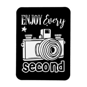 Fotograf genießt jede Sekunde Magnet