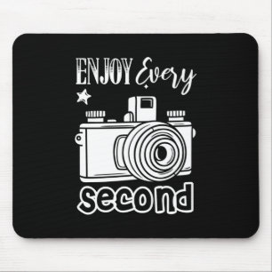 Fotograf genießt jede Sekunde Mousepad