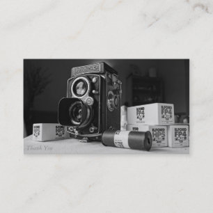 Fotograf-Geschäfts-Karte Visitenkarte