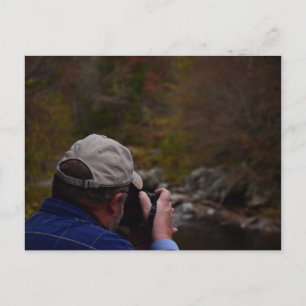 Fotograf im Cherokee National Forest Postkarte