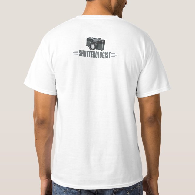 Fotograf-Kamera T-Shirt (Rückseite)