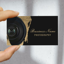 Fotograf Moderne Schwarz & Gold Fotografie