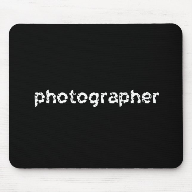 Fotograf Mousepad (Vorne)