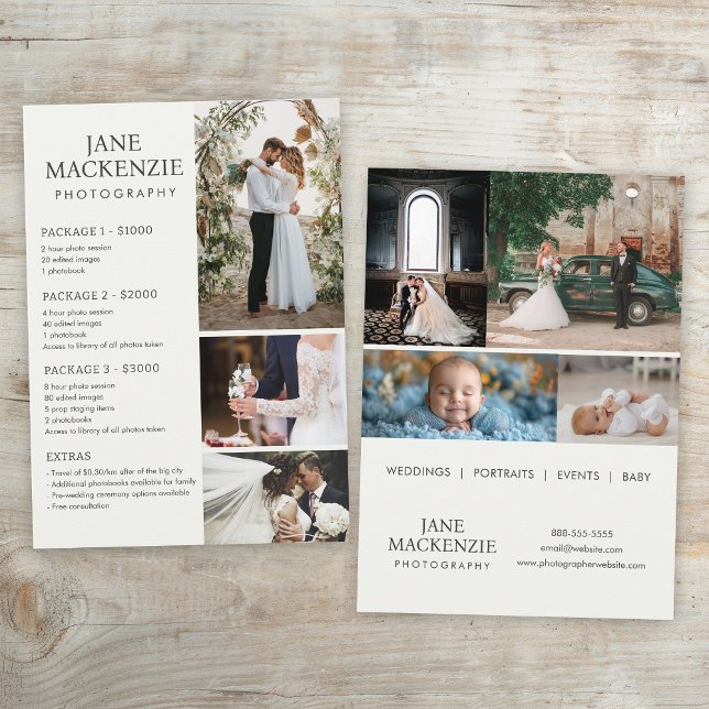 Fotograf | Preislisten | Flache Karte (Von Creator hochgeladen)