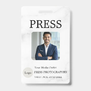 Fotograf Pressejournalist Ausweis Individuelles Ab
