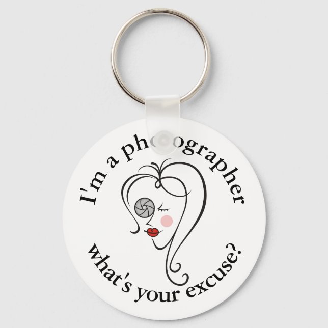 Fotograf Schlüsselanhänger (Vorderseite)