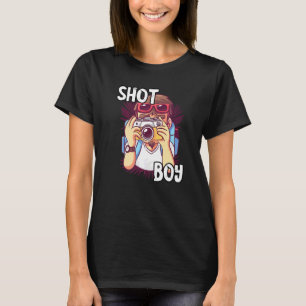 Fotograf Shot Boy Foto Kamerasymbol Fotografie T-Shirt