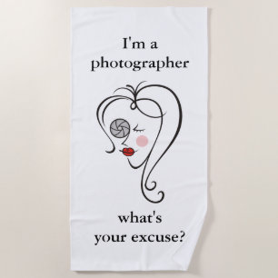 Fotograf Strandtuch