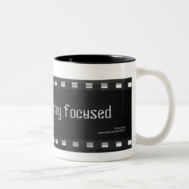 Fotograf-Tasse Zweifarbige Tasse (Rechts)