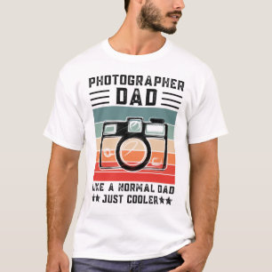 Fotograf Vater wie ein normaler Vater nur Cooler T-Shirt