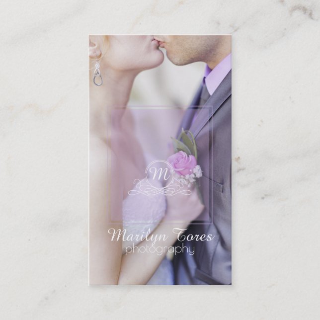 ★ Fotograf-Visitenkarte Visitenkarte (Vorderseite)