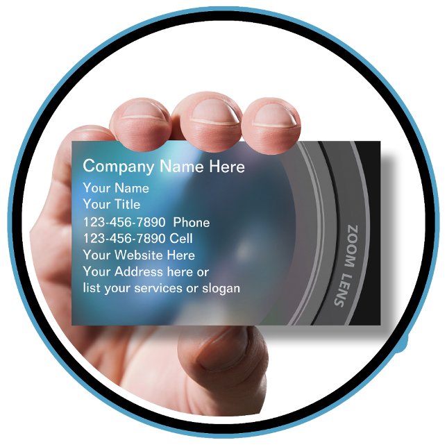 Fotograf-Visitenkarten Visitenkarte (Von Creator hochgeladen)