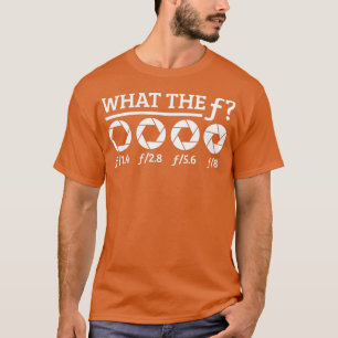 Fotografen Fotografie der Kamerafrage Was f T-Shirt