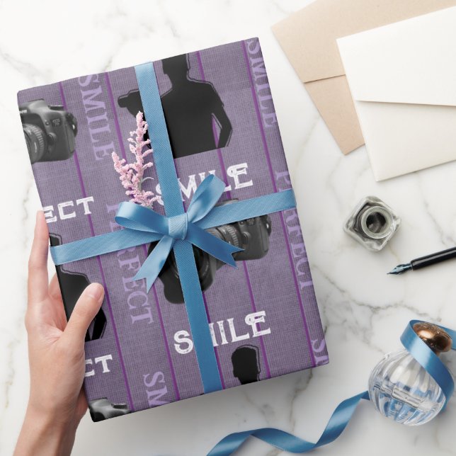 Fotografen-Geschenkpapier Geschenkpapier (Schenken)
