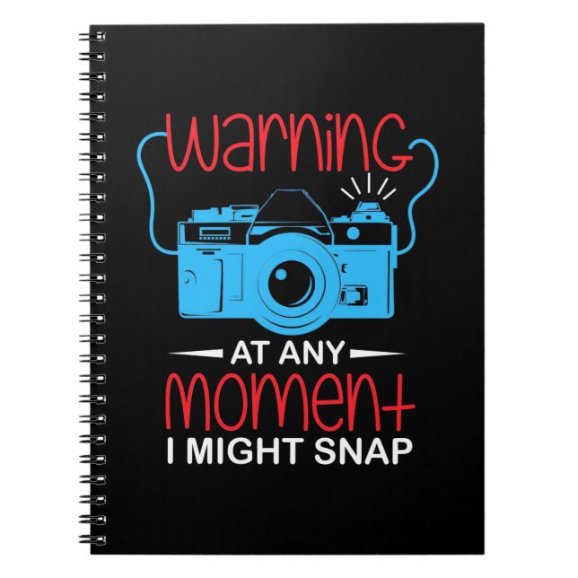 Fotografen können jederzeit schlummern notizblock (Vorderseite)