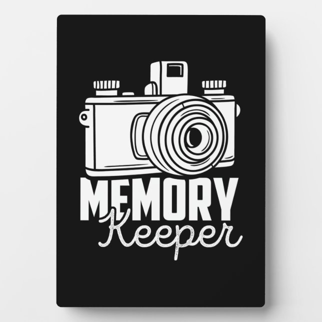 Fotografen sind Speicherbewahrer Fotoplatte (Vorderseite)