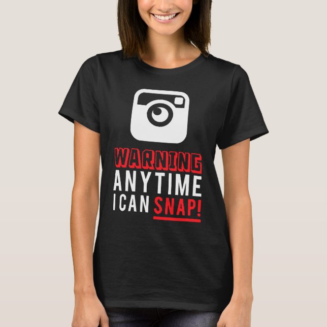 Fotografen T-Shirt (Vorderseite)