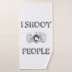 Fotografen von lustigen Foto-Fotografen Badehandtuch