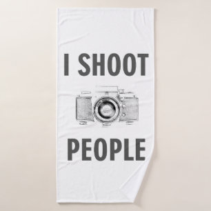 Fotografen von lustigen Foto-Fotografen Badehandtuch