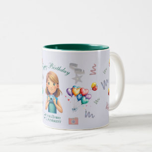 Fotografen Zweifarbige Tasse