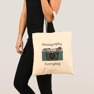 Fotografie Alltagskamera Foto Tote Tasche