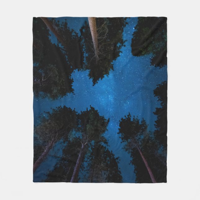 FOTOGRAFIE DER BÄUME FLEECEDECKE (Vorderseite)