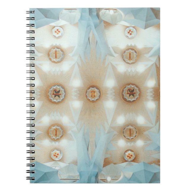 Fotografie des Kaleidoskops von Decke Notizblock (Vorderseite)